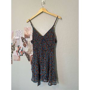 Altar’d State Blue Floral Romper